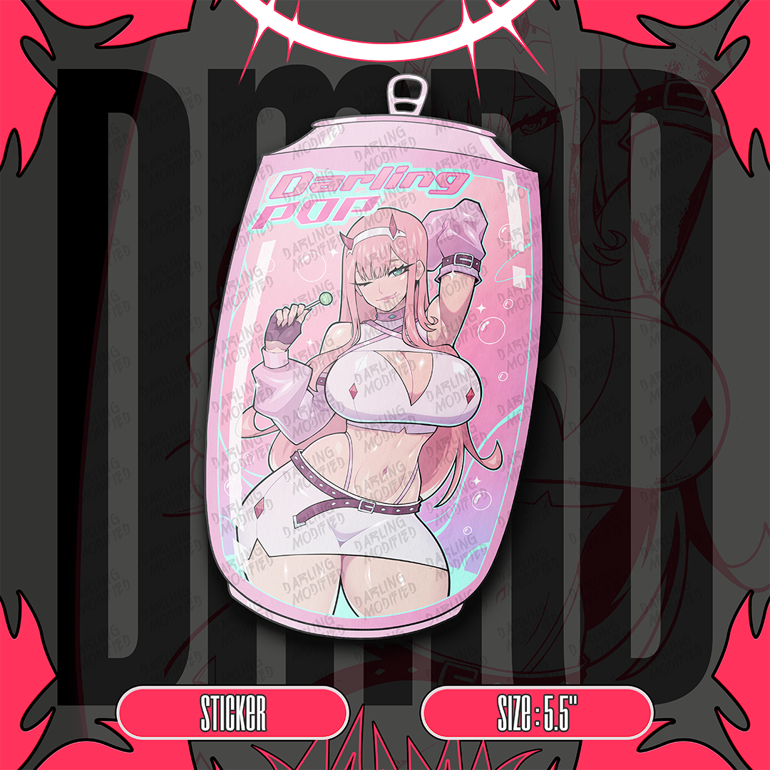 Soda Pop Waifus (Y) - Stickers (Pre-Order)