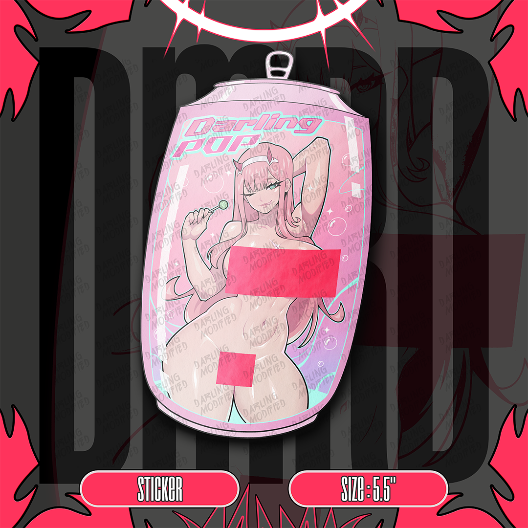 Soda Pop Waifus (Y) - Stickers (Pre-Order)