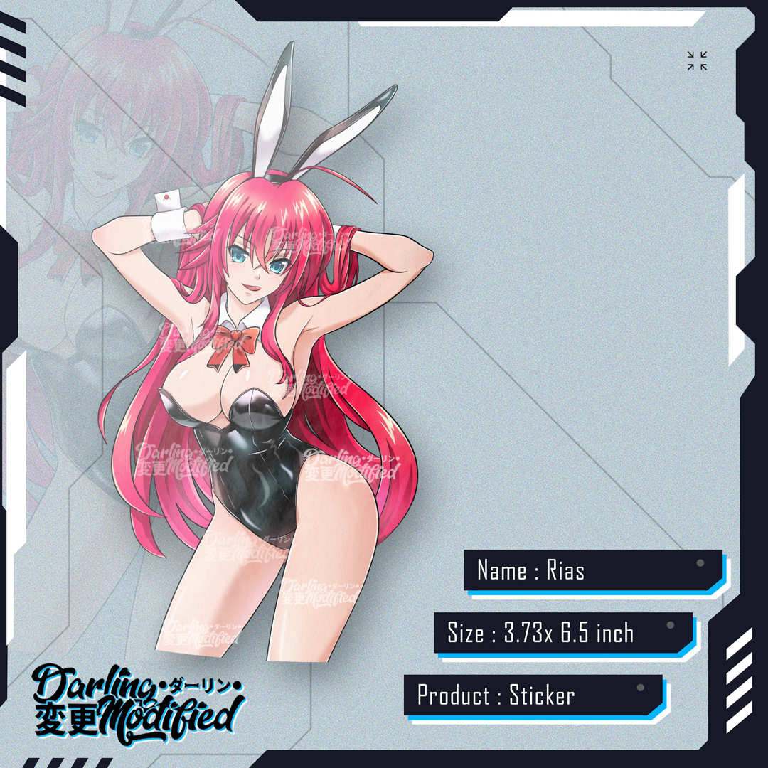 Bunny waifus - Sticker