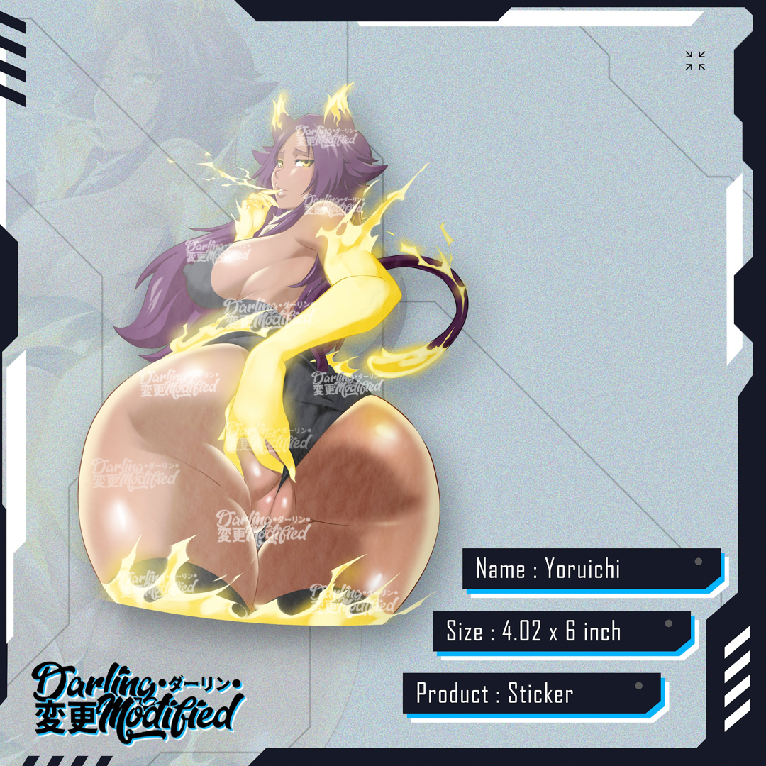 Blazing Yoruichi - Sticker (DISCONTUING)