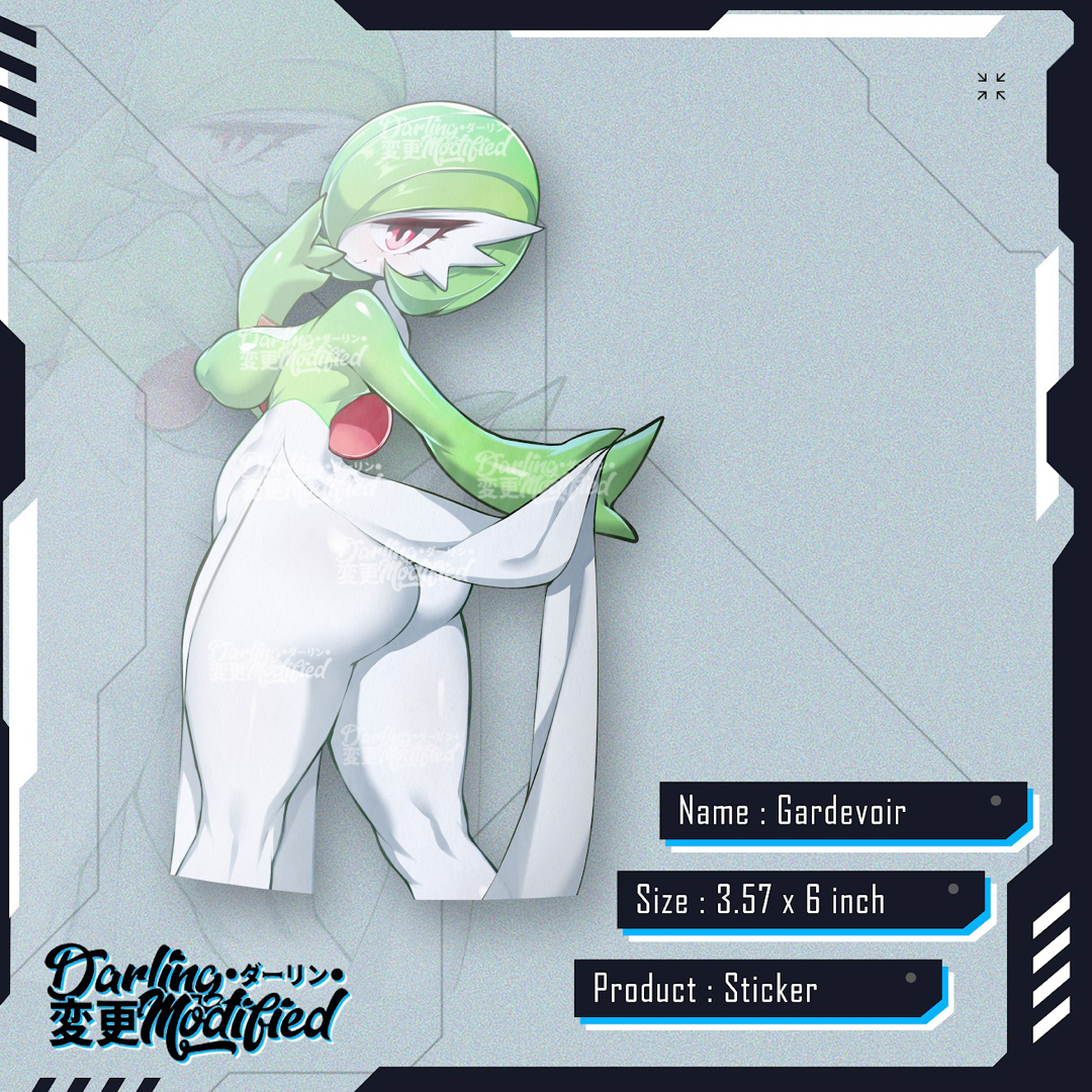 Gardevior - Sticker (DISCONTUING)