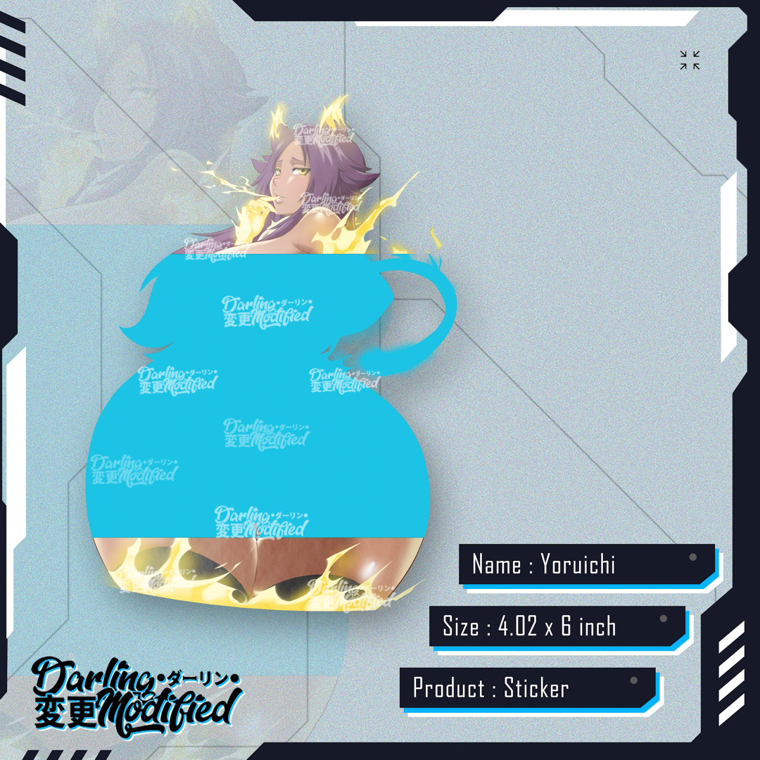 Blazing Yoruichi - Sticker (DISCONTUING)
