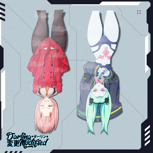 Upside Down Waifus - Stickers (Pre order)