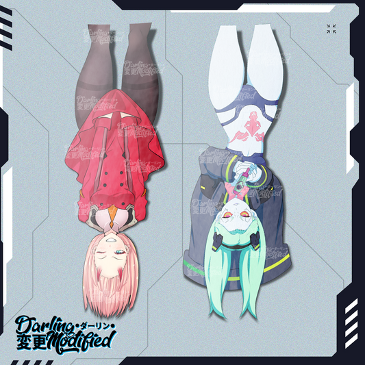 Upside Down Waifus - Stickers