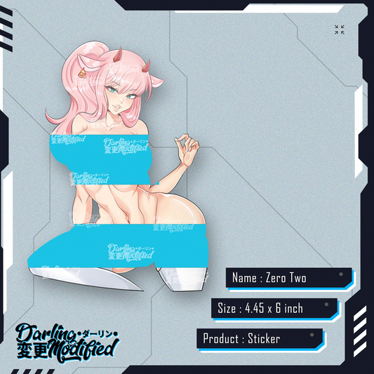 Zero Two Milky - Sticker