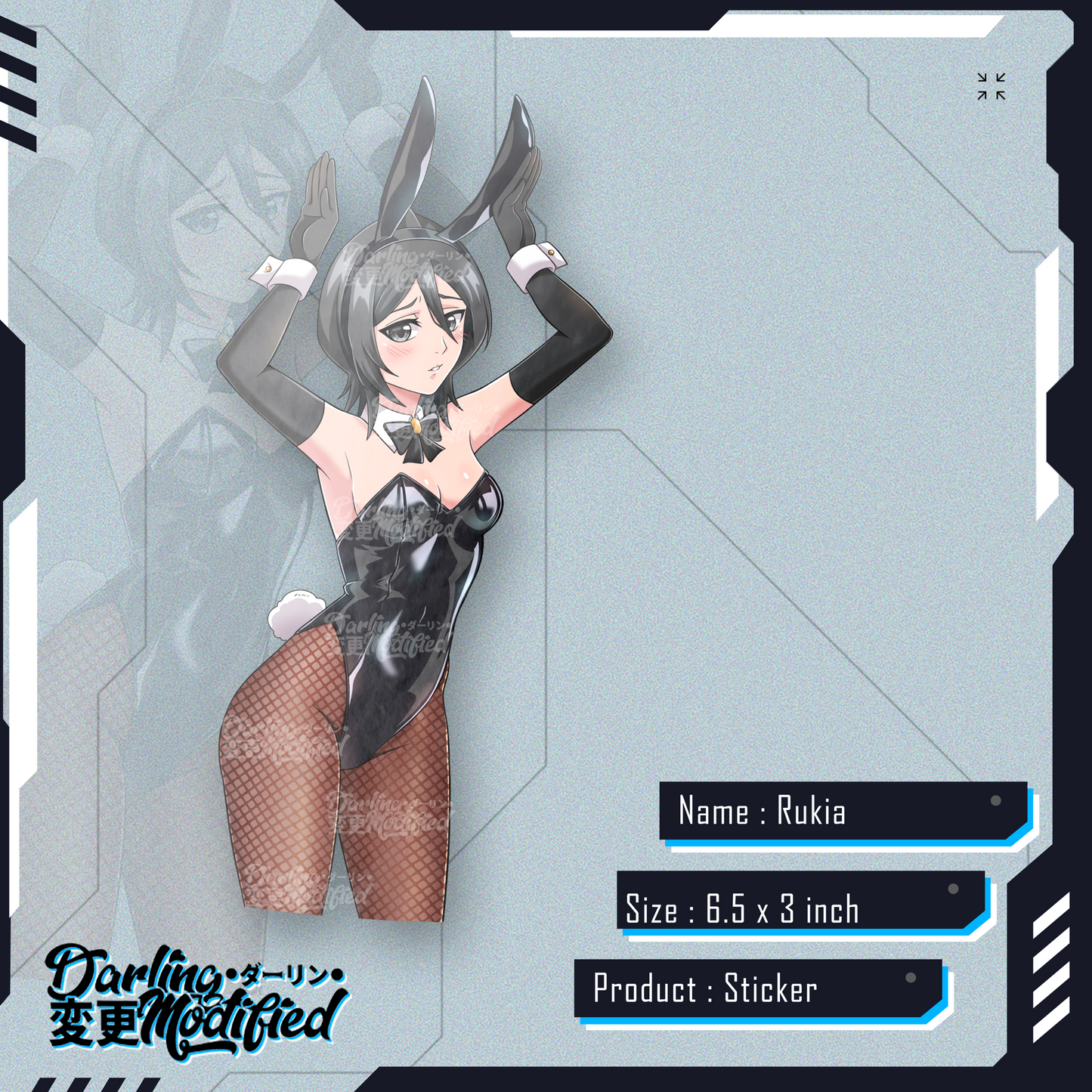 Bunny waifus - Sticker