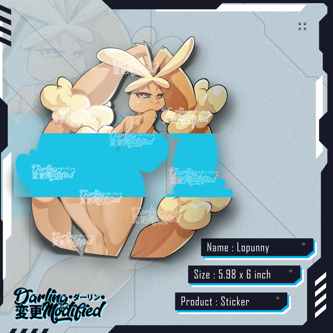 Lopunny V2 & V3 - Sticker