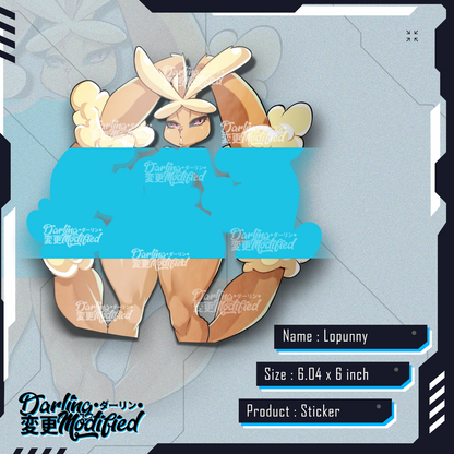 Lopunny V2 & V3 - Sticker