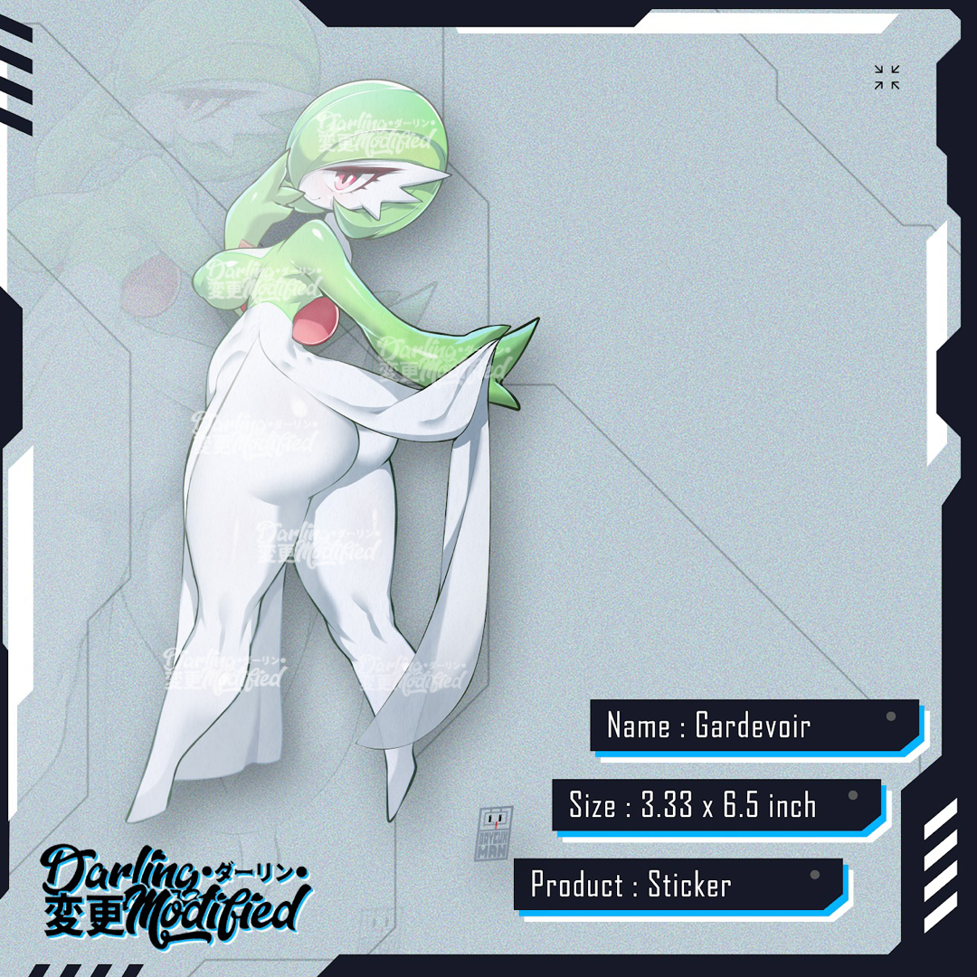 Gardevior - Sticker (DISCONTUING)