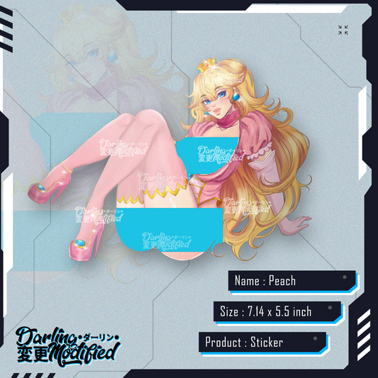 Peach’s secret - Sticker (Pre order)