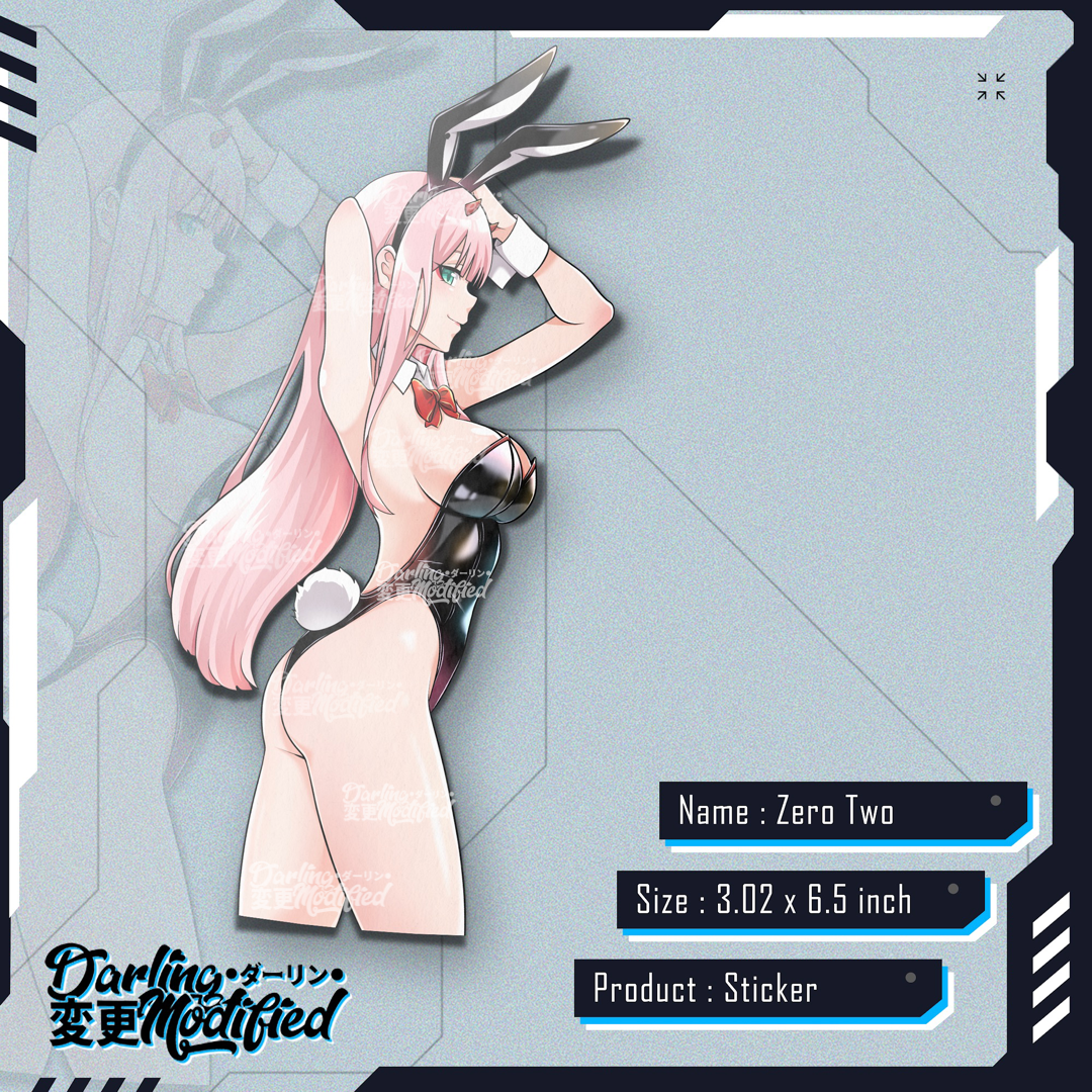 Bunny waifus - Sticker