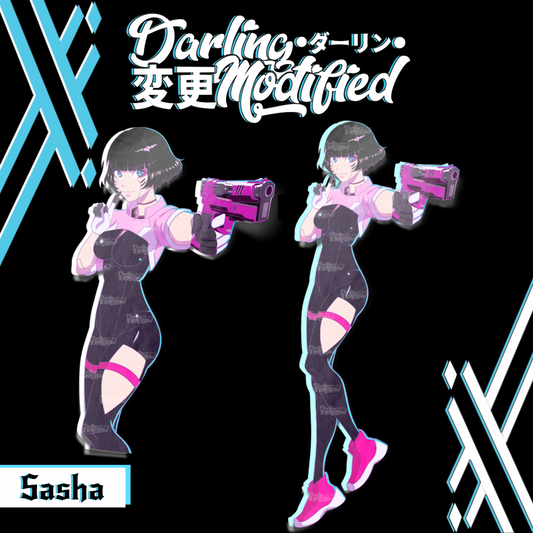 Sasha Cyber Punk - Sticker LAST CALL